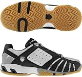 K-Swiss Men's Forecourt Tennis Shoe (Platinum/Black)