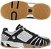 K-Swiss Men's Forecourt Tennis Shoe (Platinum/Black)