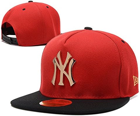 Custom Fashion Logo Baseball Snapback Cap Hat Sports New York Yankees Iron Standard Hip-hop One Size Fits Most