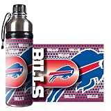 Buffalo Bills - NFL 24oz Stainless Steel Water Bottle with 360&Acirc;&ordm; Wrap