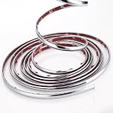 51dVxisQnZL. SL160  Interior Chrome Plated Car Van Pickup Truck SUV Wheel Well Bumper Exterior Decoration Moulding Molding Trim Strip 8M x 8MM (26.2 x 5/16) with 3M Adhesive Tape for Nissan Versa Cube Altima 370Z Coupe Roadster Juke Rogue Murano Cross Cabriolet Xterra Pathfinder Armada Frontier Titan Pickup Truck SUV Quest