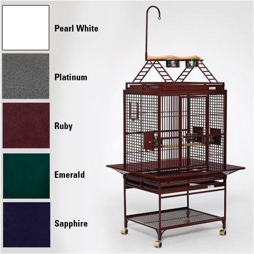Nina Playtop Bird Cage - Pearl - 20