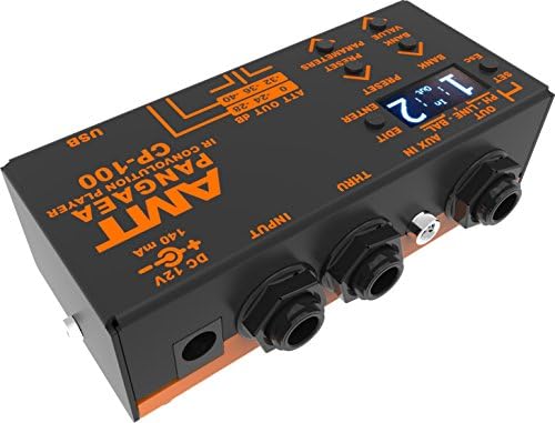 AMT CP-100 PANGEA IR Convolution Impulse Player Cabinet Simulator with Cables