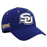 Top of the World Adjustable Hats : Top of the World Southern Jaguars Royal Blue Triple Conference Adjustable Hat