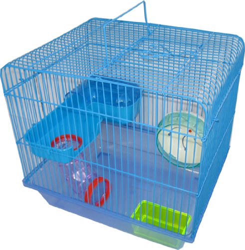 Brand New Hamster Rodent Gerbil Rat Mouse Cage BLUE