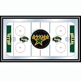 NHL Dallas Stars Framed Hockey Rink Mirror