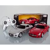 Scale: 1:24 Mercedes-Benz SLS AMG Radio Remote Control Model Car R C RTR (Colors Vary) by Rastar