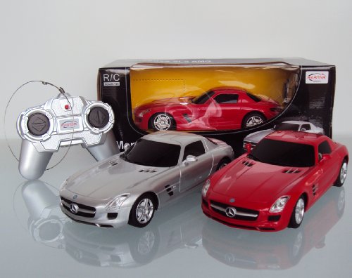 Scale: 1:24 Mercedes-Benz SLS AMG Radio Remote Control Model Car R/C RTR (Colors Vary)