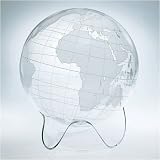 Artline ES-8CSB Crystle Earthsphere 8 Inch Globe with Sculptured Base