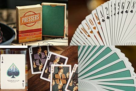 Pressers  Mad Men Era  Playing Cards by Ellusionist