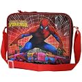 Spiderman Lunch Bag With Sandwich Box And Water Bottle