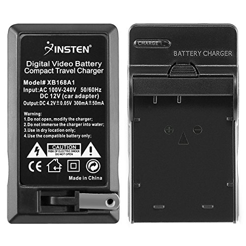 Insten Compact Battery Charger Set Compatible with Sony NP-FT1 / DAV-FR1