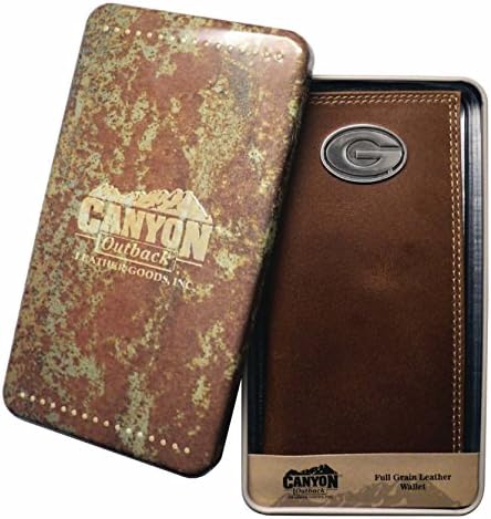 Georgia Bulldogs Leather Long Wallet