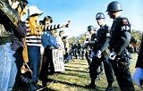 Anti-Vietnam Demonstration (Girl Giving Police Flower) Archival Photo Poster - 13x19