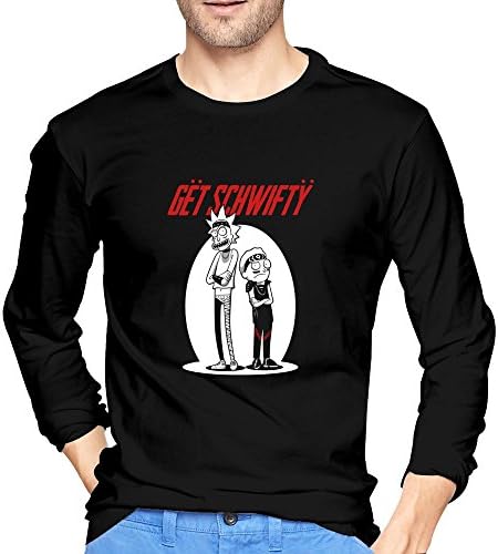 Men's Long Sleeve Get Schwifty Awesome Sports T-shirts