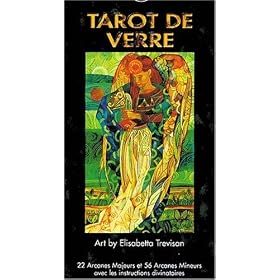 DG Diffusion - Jeu de cartes - Divinatoires - Tarot de Verre (Ancien Tarot Vitraux Scarabeo)