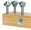 MLCS 8357 1/2-Inch Shank Multi-Sided Glue Joint Router Bit Set, 3-Piece