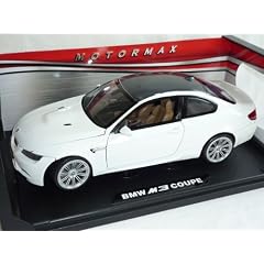 BMW M3 M 3 WEISS E92 3er 3 er COUPE AB 2008 1/18 MOTORMAX MODELLAUTO MODELL AUTO