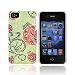 For Apple iPhone 4 Bling Hard Case LADY BUG GREEN