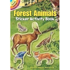Forest Animals Sticker Activity Book [With Stickers] (Dover Little Activity Books)