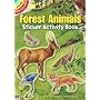 Forest Animals Sticker Activity Book (Dover Little Activity Books)