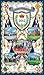 Queen Elizabeth II Diamond Jubilee Tea Towel 100% Cotton. Special Royal Palaces Edition
