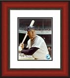 Framed Mickey Mantle Photograph - Cherry Double Mat