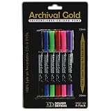 Archival Gold Safe Marking Pens for CD/DVD/BDR