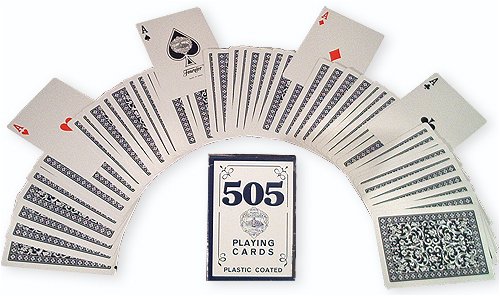 Fournier 505 Blue Short Deck Playing Cards - Naipes Fournier 505 Mazo Azul Cortas