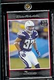 2007 Bowman # 214 Eric Weddle (RC) - San Diego Chargers - NFL Trading Football Rookie Card