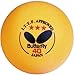 Butterfly B3Y640C ITTF Approved 3-Star 40mm Table Tennis Balls (6-Pack, Orange)