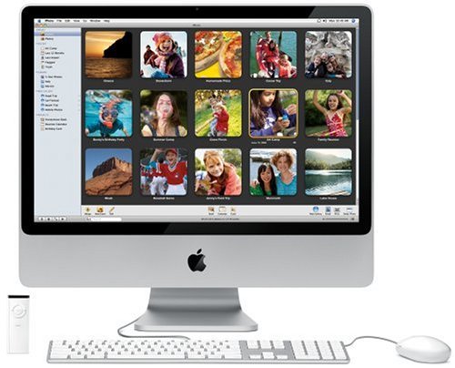 Apple MA878 iMac 61 cm (24 Zoll) Desktop PC (Intel Core 2 Duo 2,4 GHz, 1GB RAM, 320 GB HDD, DVD+ DL RW, ATI Radeon HD 2600 Pro) Erfahrungsbericht Apple MA878 iMac 61 cm (24 Zoll) Desktop PC (Intel Core 2 Duo 2,4 GHz, 1GB RAM, 320 GB HDD, DVD+ DL RW, ATI Radeon HD 2600 Pro) Erfahrungsbericht Monitor