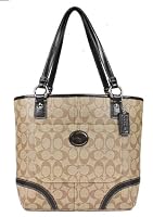 Coach 18917 Chelsea Signature Heritage Coated Canvas Tote