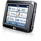 LG LN740 Portable Navigation Device
