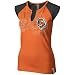 Cincinnati Bengal T Shirt : Reebok Cincinnati Bengal Ladies Orange High Pitch Split Neck Premium T Shirt