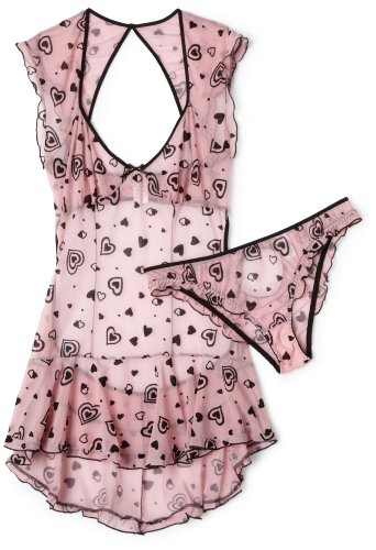 Escante Women's Sweet Hearts Chemise