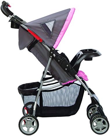 Kolcraft Lite Sport Light Weight Stroller, Carnation