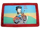 Betty Boop Rug - Motorcycle Biker