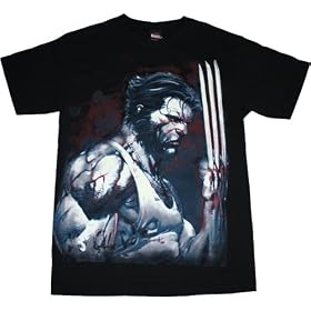 X-Men Wolverine Blood N Steel Mens T-Shirt