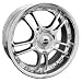 Pontiac Sunfire 1995-2004 TYPE R Black Wheels Rims and Tires