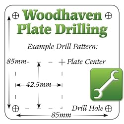 Woodhaven Plate Drilling: Ryobi RE-600