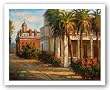 Casa De Palmera by Enrique Bolo 28"x22" Art Print Poster