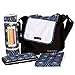 Ah Goo Baby Wipes Case, On-the-Go Travel Size, Blueberry Pattern