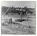 Historic Print (L): Building bridge across the Kaw at Wyandotte, Kansas, 286 miles we...