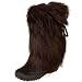 Pajar Women's Scarlet Tallle Tie Goat Hair Boot