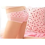 BDS - Women Sexy Translucent Dot (Pink) Lace Underwear