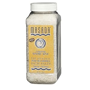 Masada Bath Salts, Sport Spa Dead Sea Mineral, 32-Ounces by Masada