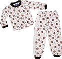 Cincinnati Bengals Kids (4-7) Henley Raglan Long Sleeve Crewneck and Pant Set