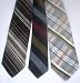 Mixed Lot Of 3 Mens Stripe Polyester Neckties