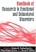 Handbook of Research in Emotional and Behavioral Disorders